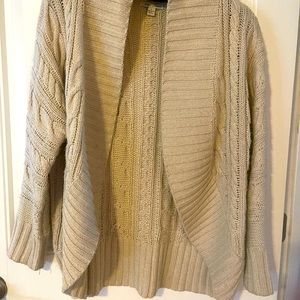Cream Knit Cardigan